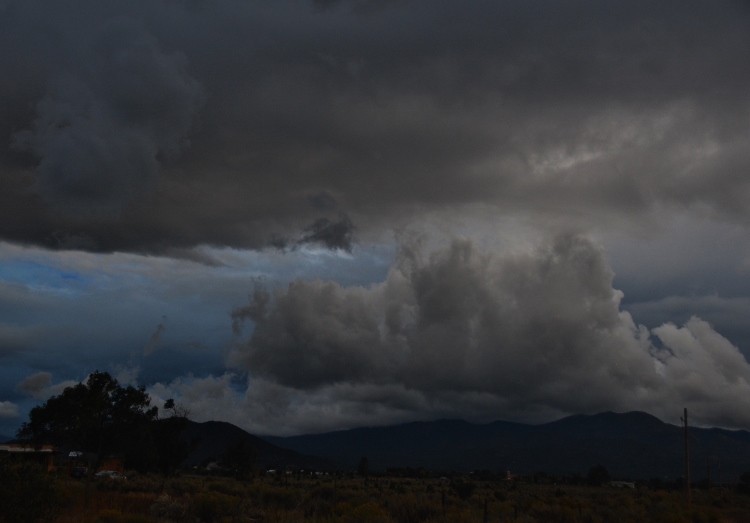 storm clouds